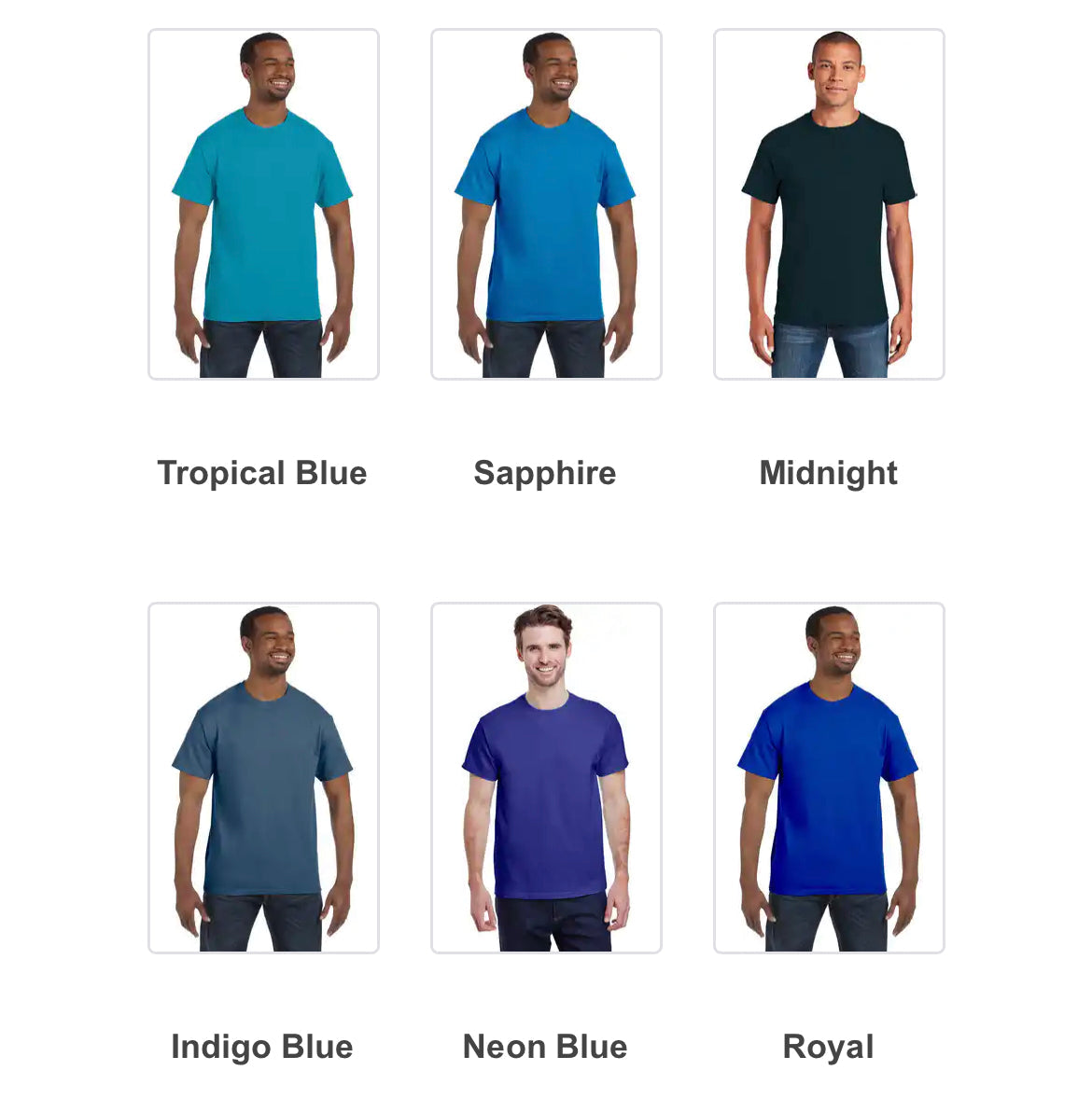 Custom Printed Adult Gildan Heavy Cotton T-Shirt
