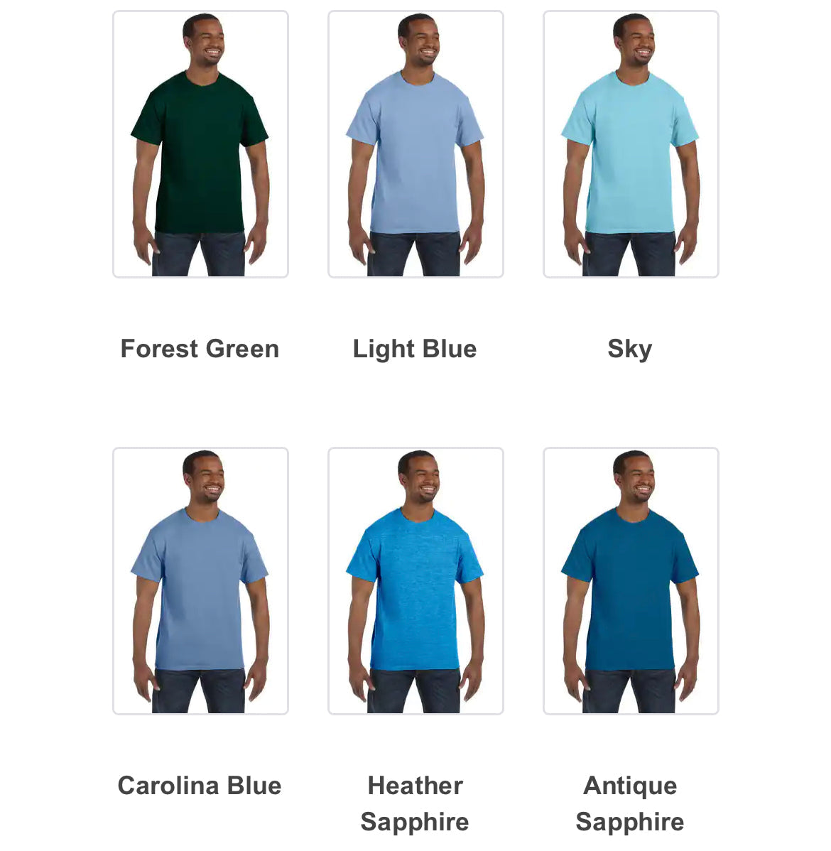 Custom Printed Adult Gildan Heavy Cotton T-Shirt