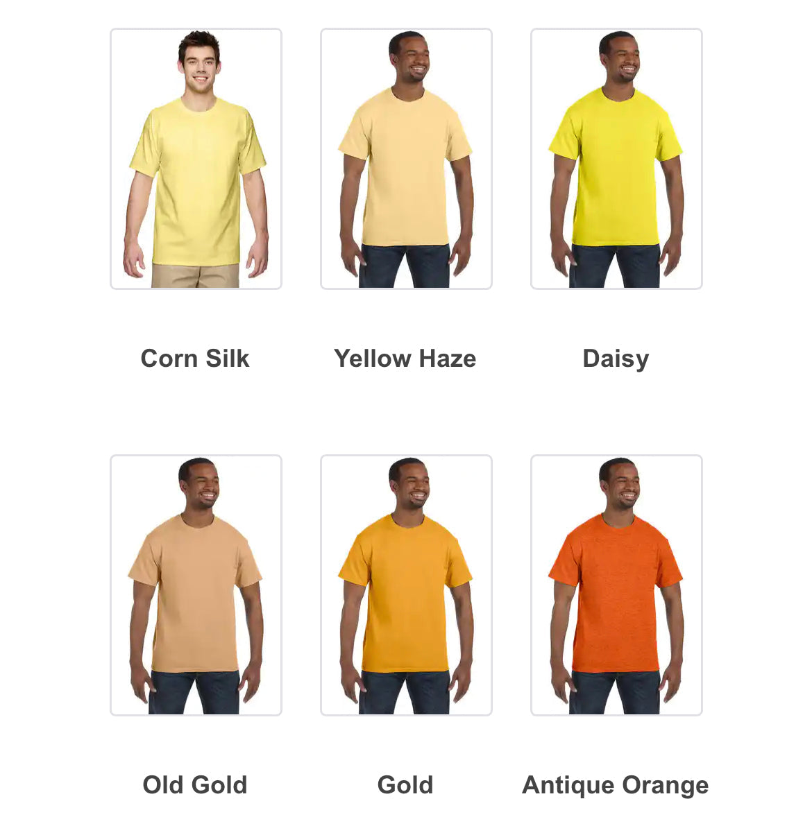 Custom Printed Adult Gildan Heavy Cotton T-Shirt