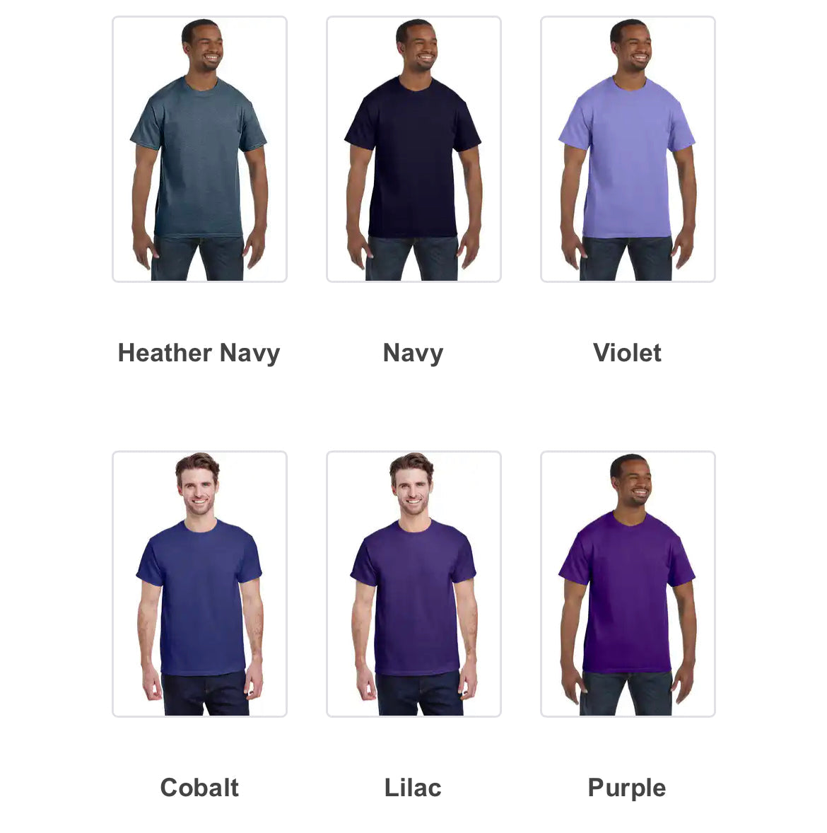 Custom Printed Adult Gildan Heavy Cotton T-Shirt