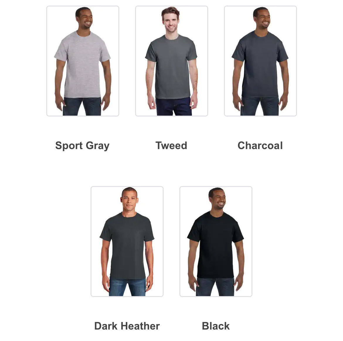 Custom Printed Adult Gildan Heavy Cotton T-Shirt
