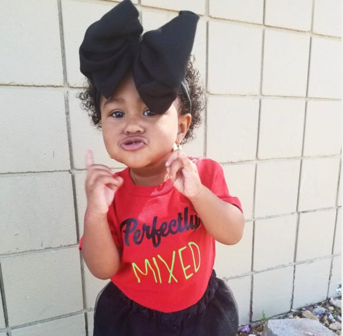 Graphic Toddler T-Shirt - Perfectly Mixed