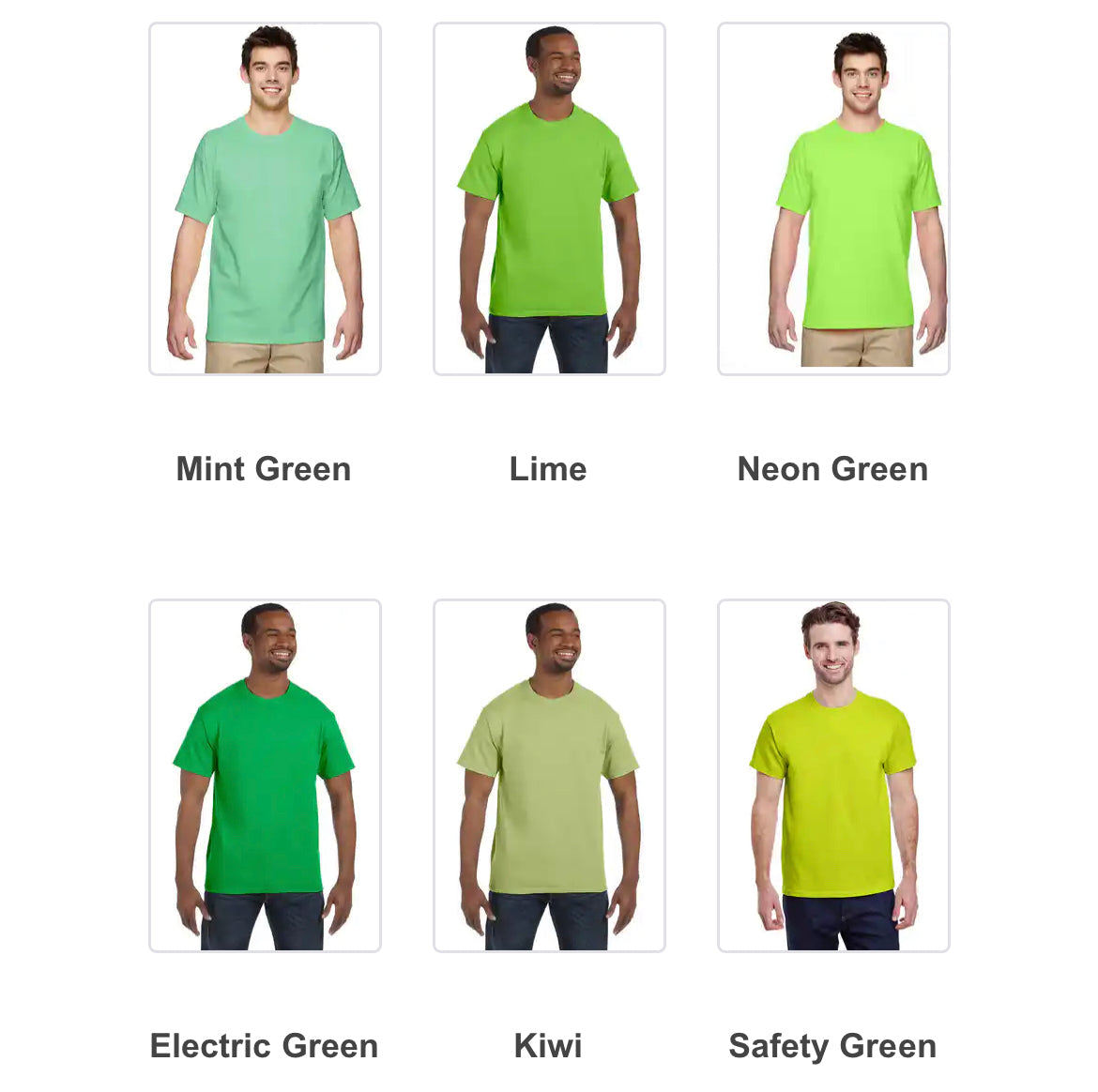 Custom Printed Adult Gildan Heavy Cotton T-Shirt